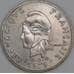 Французская Полинезия 20 франков 1979 КМ9 UNC арт. 54846