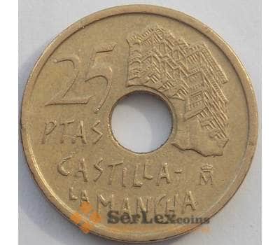 Монета Испания 25 песет 1996 КМ962 XF Кастилия (J05.19) арт. 17301