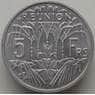 Реюньон 5 франков 1955 КМ9 UNC арт. 12591