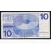 Банкнота Нидерланды 10 гульденов 1968 Р91 VF арт. 40364