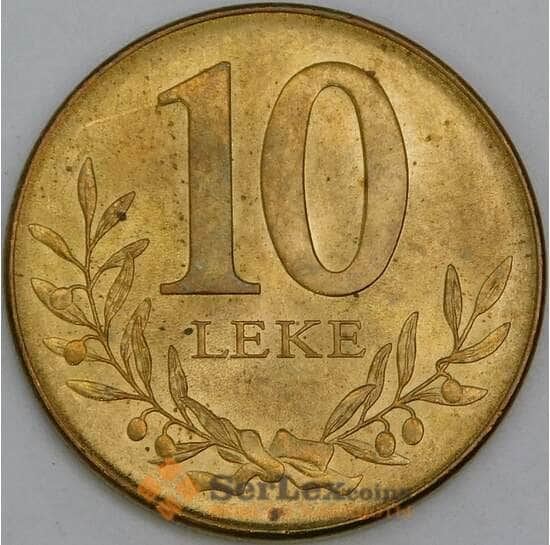 Албания 10 лек 2009 КМ77а UNC арт. 56181 Албания 10 лек 2009 КМ77а UNC арт. 56181