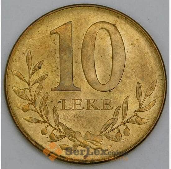 Албания 10 лек 2009 КМ77а UNC арт. 56181 Албания 10 лек 2009 КМ77а UNC арт. 56181