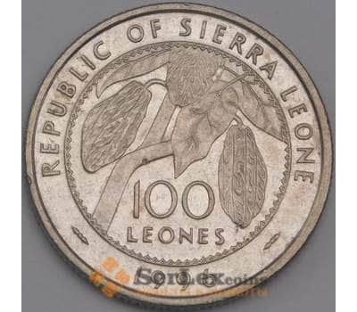Сьерра-Леоне монета 100 леоне 1996 КМ46 AU арт. 43068