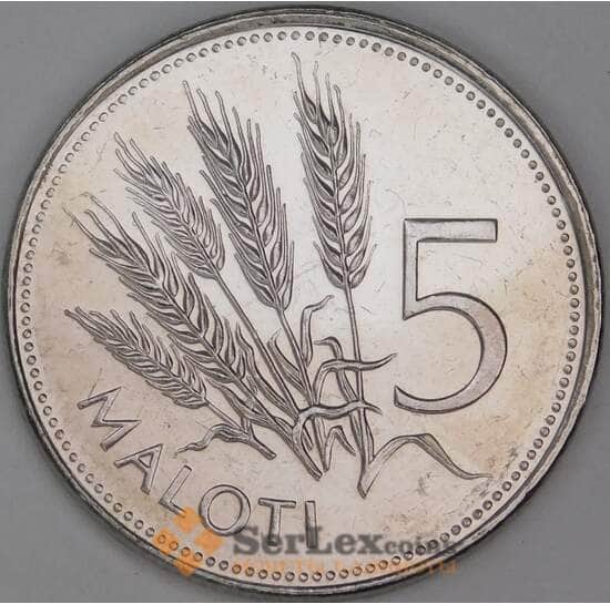 Лесото 5 малоти 2010 КМ59 UNC  арт. 54087