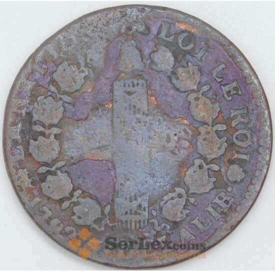 Франция 12 денье 1792 B КМ600 арт. 56953