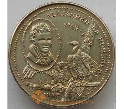Монета Куба 1 песо 1989 КМ283 UNC  арт. 14245