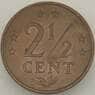 Нидерландские Антиллы 2 1/2 цента 1971 КМ9 XF (J05.19) арт. 19008
