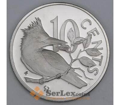 Монета Британские Виргинские острова 10 центов 1973 КМ3 Proof арт. 6667