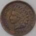 Монета США 1 цент 1901 КМ90а XF арт. 26142