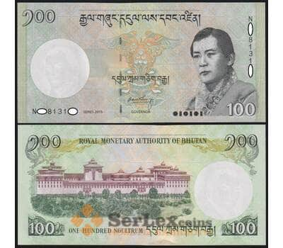 Бутан банкнота 100 нгултрум 2015 Р32с UNC арт. 48498