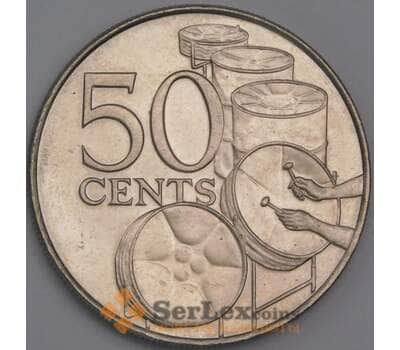 Тиринидад и Тобаго монета 50 центов 2003 КМ33 UNC арт. 42370