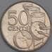 Тиринидад и Тобаго монета 50 центов 2003 КМ33 UNC арт. 42370