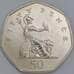 Великобритания 50 пенсов 1998 КМ991 UNC арт. 56538
