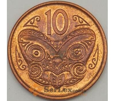 Монета Новая Зеландия 10 центов 2006 КМ118а UNC арт. 18789