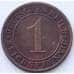 Монета Германия 1 пфенниг 1930 F КМ37 XF (J05.19) арт. 16807
