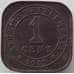 Монета Стрейтс Сеттлментс 1 цент 1919 КМ32 XF арт. 11429