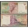 Индонезия 5000 рупий 2001 (2003) Р142с UNC арт. 51686