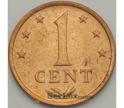 Монета Нидерландские Антиллы 1 цент 1978 КМ8 UNC (J05.19) арт. 18692