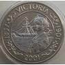 Остров Святой Елены 50 пенсов 2001 BU Виктория 1837-1901 арт. 13827