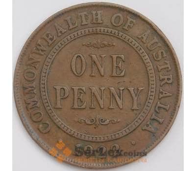 Монета Австралия 1 пенни 1922 КМ23 VF арт. 38092