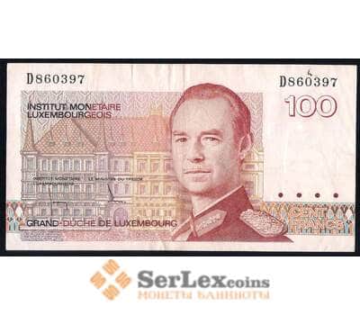 Люксембург банкнота 100 франков 1986 Р58 VF арт. 42663