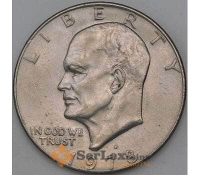 Монета США 1 доллар 1978 D КМ203 AU арт. 26731