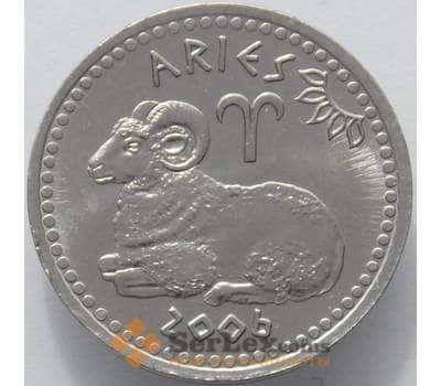 Монета Сомалиленд 10 шиллингов 2006 КМ9 UNC Овен (J05.19) арт. 15482