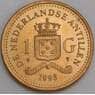 Нидерландские Антиллы 1 гульден 1993 КМ37 UNC арт. 46216