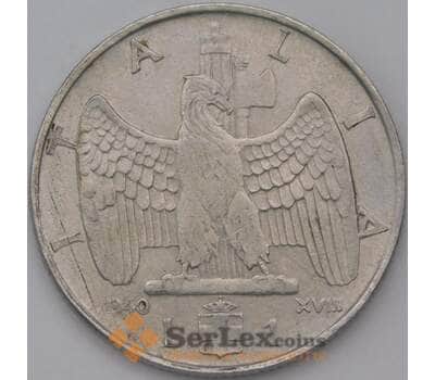 Монета Италия 1 лира 1940 КМ77b арт. 31552