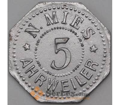 Германия Нотгельд 5 пфеннигов 1917 Арвайлер арт. 23646