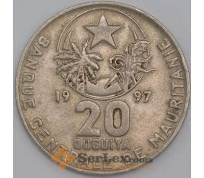 Мавритания монета 20 угий 1997 КМ5 XF арт. 44787