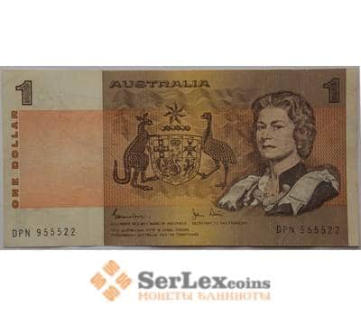 Банкнота Австралия 1 доллар 1983 P-42D XF (J05.19) арт. 17524