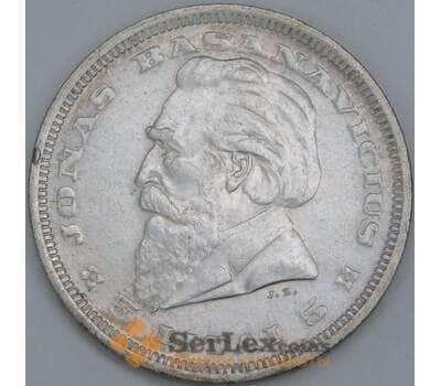 Литва 5 лит 1936 КМ82 VF арт. 56899