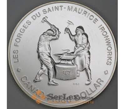 Канада 1 доллар 1988 КМ161 BU Кузнецы Сен-Мориса арт. 53571