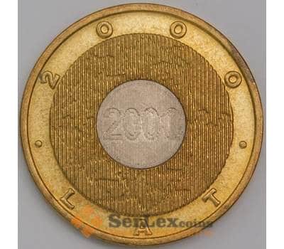 Польша монета 2 злотых 2000 Y374 aUNC Миллениум арт. 42090
