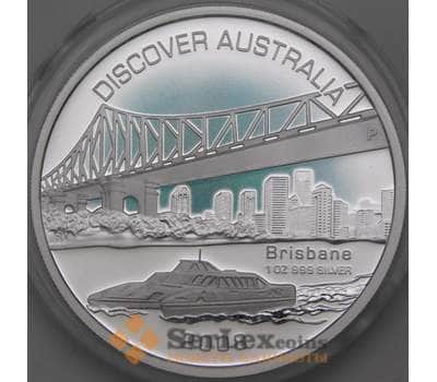 Монета Австралия 1 доллар 2008 КМ1183 Proof Откройте Австралию - Брисбен арт. 29651
