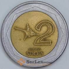 Перу 2 новых соля 2004 КМ313 VF арт. 57680