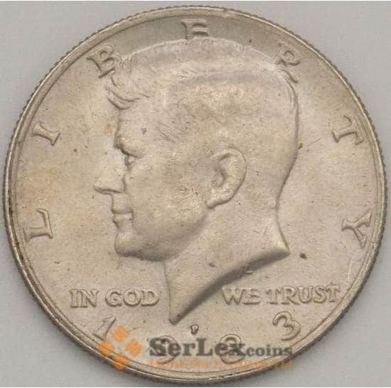 США 1/2 доллара 1983 Р КМА202b XF арт. 17643