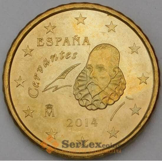 Испания 10 евроцент 2014 BU из набора арт. 28736