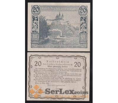 Австрия Вена нотгельд 20 геллеров 1920 РS110а aUNC арт. 51893
