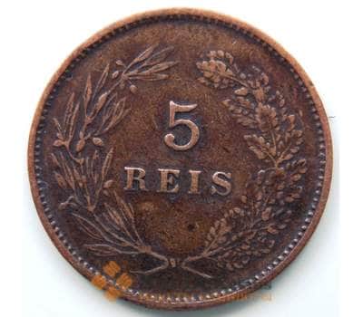 Монета Португалия 5 рейс 1906 КМ530 XF арт. 5791