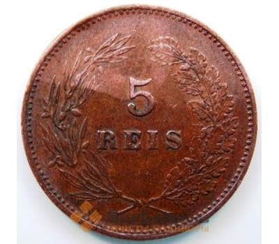 Монета Португалия 5 рейс 1906 КМ530 XF арт. 5793