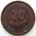 Монета Ангола 20 сентаво 1948 КМ71 XF арт. 5789