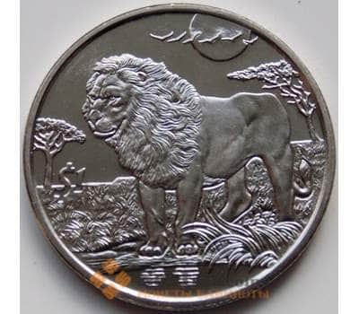 Монета Сьерра-Леоне 1 доллар 2006 КМ311 UNC Лев арт. 5855