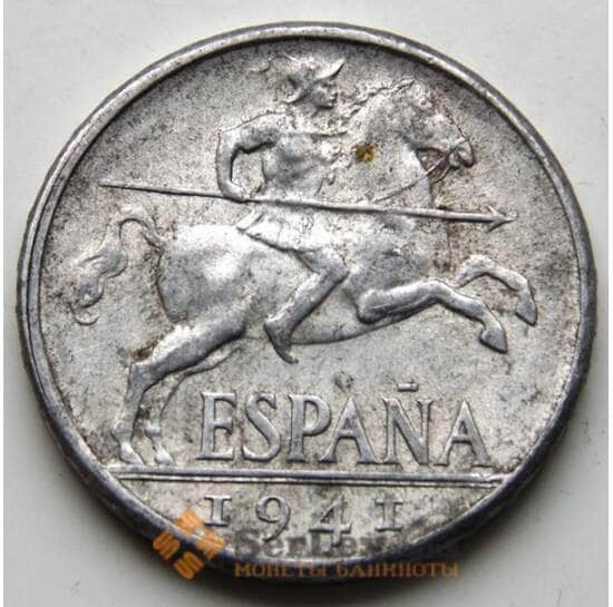Испания 10 сентимо 1941 КМ766 VF арт. 5823