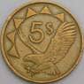 Намибия 5 долларов 1993 КМ5 VF арт. 5827