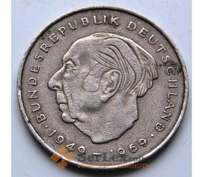 Монета Германия 2 марки 1975 J КМ127 VF арт. 5844