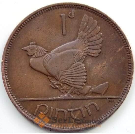 Ирландия 1 пенни 1937 КМ3 XF арт. 5860