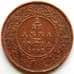 Монета Британская Индия 1/12 анна 1895 КМ483 AU арт. 5944