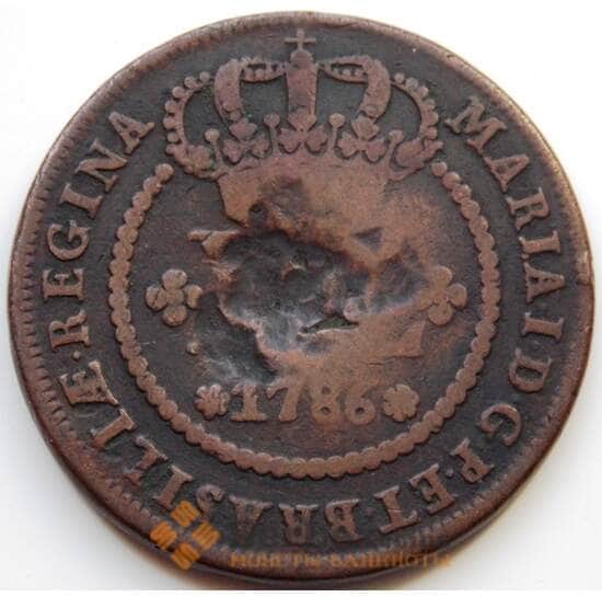 Бразилия 5 рейс 1786 КМ214.2 VF с надпечаткой арт. 6084